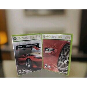 Project Gotham Racing PGR 3 & 4 (Bundle LOT, Xbox 360) with Original Case